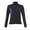 Sweat-Jacke Damen ACCELERATE Schw.Blau/Azurblau S