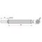 Magnetverschluss Push Latch regulierbar zum Einbauen 50 mm