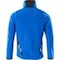 Softshell-Jacke Accelerate Herren azurblau Rückenansicht Reflektoren