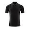 Polo-Shirt CROSSOVER Vollschwarz XS
