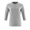 T-Shirt Damen, langarm CROSSOVER Graumel. 6XL