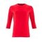 T-Shirt Damen, langarm CROSSOVER Verkehrsrot S