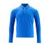 Polo-Shirt, Langarm CROSSOVER Azurblau XS