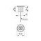 Verbinder USB Plugy rund Ø37