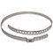 Achsmanschetten-Edelstahlband lang, 40-110 mm, Innenzahn