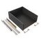 Vertex Schubladen-Kit für Küche und Badezimmer Höhe 178 mm inklusiv Spanplatten
