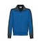Sweat-Shirt-Jacke Mikralinar, orange/anthrazit, Gr. XS
