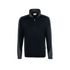 Zip-Sweat-Shirt Mikralinar, schwarz/anthrazit, Gr. 4XL
