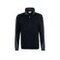 Zip-Sweat-Shirt Mikralinar, schwarz/anthrazit, Gr. S