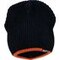 BTI Strickmütze_Schwarz_orange