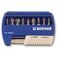 SET 1/4 INOX BIT C 25 MM 11 PC