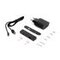 Emuca Verbinder USB A+C Linky (81x12mm), 5V DC 2A (10W), Kunststoff Schw.
