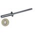 Sealing blind rivets, flat head, stainless steel A2/stainless steel A2