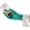 Disposable glove - nitrile blue