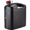 PLASTIC FUEL TANK BLACK 20 L