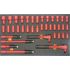 FULLY INS. SOCKET SET 3/8”-½”