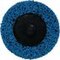 Nylon cleaning disc with quick fixation system