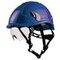 Safety climbing helmet blue