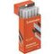 Permanent marker black with 25 mm tip for deep holes