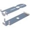 Deck stone edge closure clamp