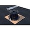Deck stone edge closure clamp