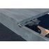 Deck stone edge closure clamp