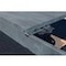 Deck stone edge closure clamp