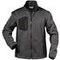 Strick-Fleecejacke Innsbruck dunkelgrau/schwarz