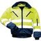 Warnschutz-Pilotenjacke 4-in-1 warngelb/marine