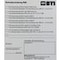 Kennzeichnungsschild Nr. 2; Rohrabschottung R90 / El90, Abschottung El90