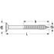 Spanplattenschraube SPS Senkkopf SeKo, Schaft, Teilgewinde, Easy Classic