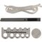 Dosenmuffe 68 Detail Lieferumfang Kabelbinder Cuttermesser Schablone