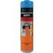 Textspray plus Markierungsspray blau