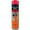 Textspray plus Markierungsspray rot