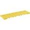 Verglasungsklotz / Klotzbrücke gelb 4 mm Detail Rückseite