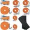Zurr-Set Transporter und Anhänger, Zurrgurt, Spanngurt mit Tasche