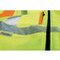 Warnschutz-Softshelljacke, gelb, Detail, Reflexstreifen, Reflektor