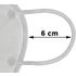 Atemschutzmaske OV FFP2, Mundschutz, Mund-Nasen-Schutz, Detail Ohrenschlaufe 6 cm, FFP2NR