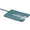 Montagefix 60 x 45 x 2 mm blau Oberseite