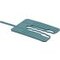 Montagefix 60 x 45 x 2 mm blau Unterseite