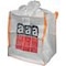 Big Bag mit Asbestkennzeichnung, Asbest Big Bag 90 x 90 x 100 cm