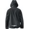 Winterjacke 50-Jahre-BTI, Softshell, Flauschfutter, Abnehmbare Kapuze, Rücken, schwarz