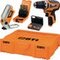 Akku-Bohrschrauber A-BS1 BL 12 V+ Set Bohrer-Kassette - Bit - Lampe BB 1