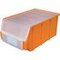 Lagerbox Gr. 2 orange mit Abdeckung, Deckel