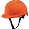 Bauschutzhelm orange, Schutzhelm, Bauhelm, Kinnriemen