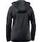 Damen-Hybridjacke BTI by BERNER, schwarz, Kapuze, Rückenansicht
