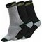 Arbeitssocken recyclet 3er-Pack, Socken, Strümpfe, Arbeitsstrümpfe, scharz und grau