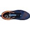 Halbschuh AER55, S1P, blau-orange, einzeln, Oberseite