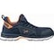 Halbschuh Chase S1P, blau-orange, einzeln, Außenseite