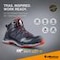 Stiefel Ultratrail Übersicht rot/schwarz